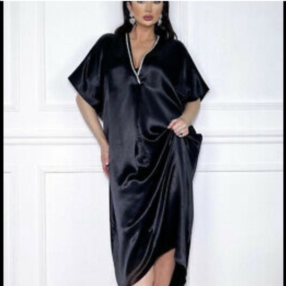 ZARA SATIN EFFECT TUNIC - Picture 3 of 12